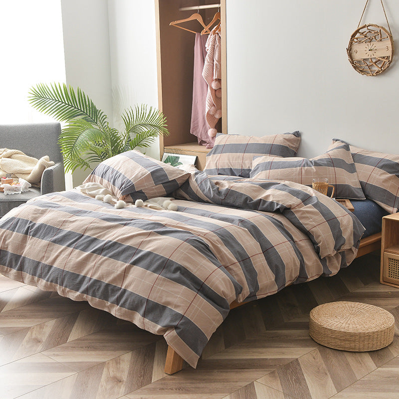 Four Piece Cotton Washed Cotton Set