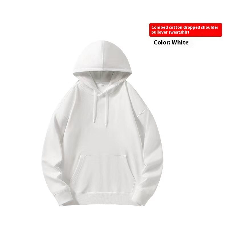 330g Autumn Full Terry Round Neck Sweater For Men