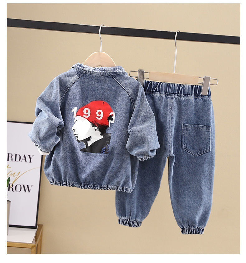 Boys denim set