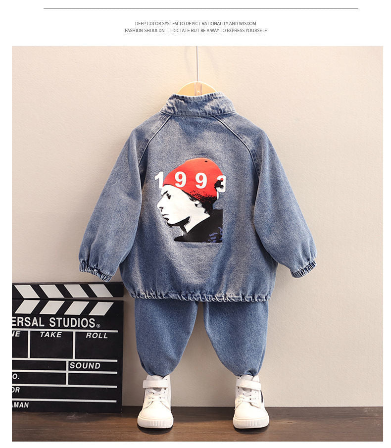 Boys denim set