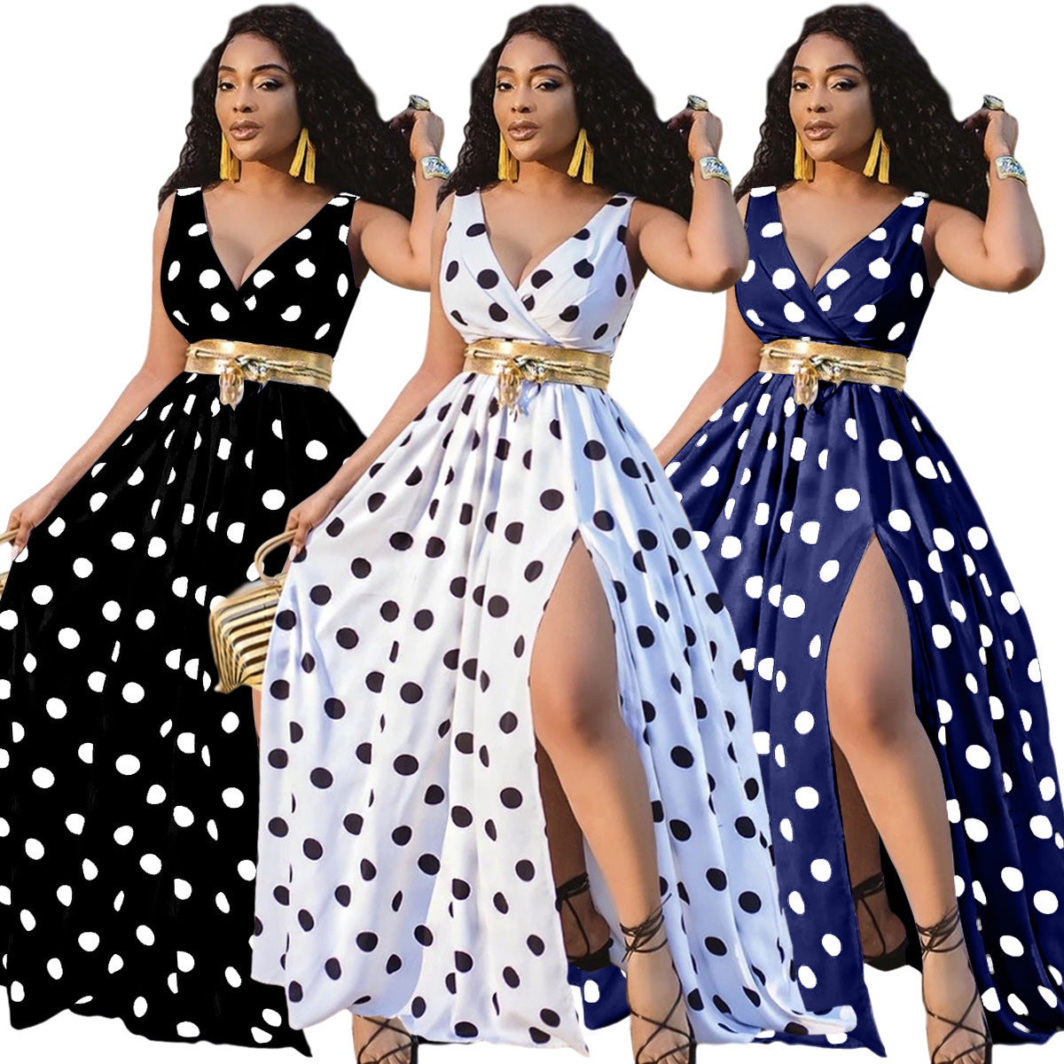 SINA Polka Dot Dress