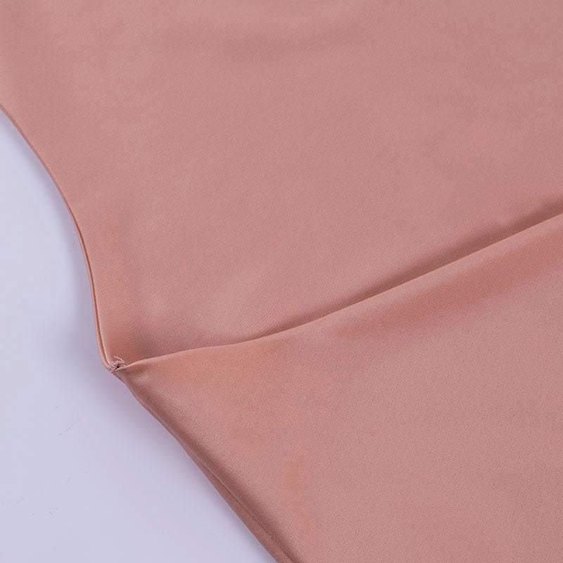 Satin Mini Dress
