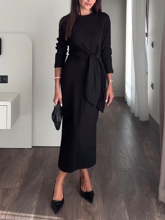 MELE Sophisticated Long Sleeve Dress