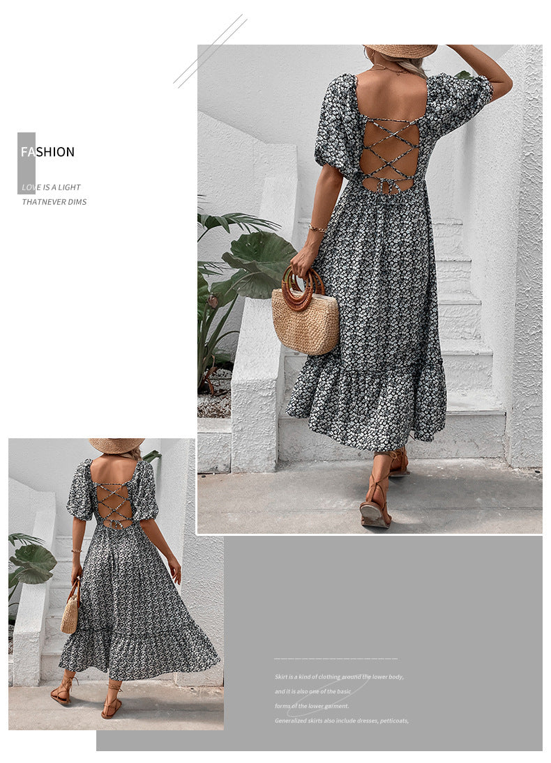 Summer New Elegant Retro Dress