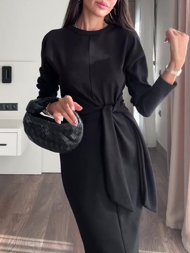 MELE Sophisticated Long Sleeve Dress