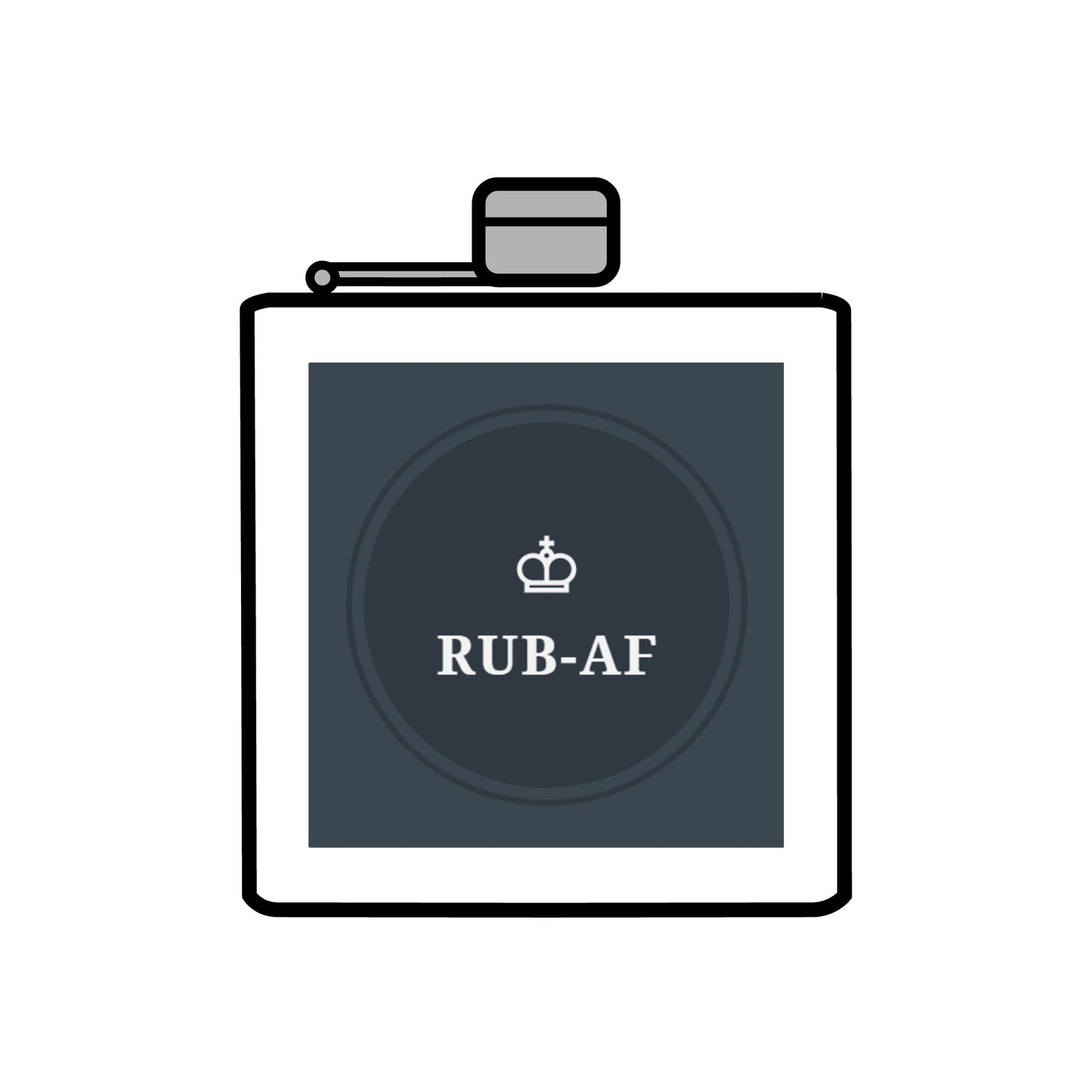 Stainless Steel Flask, 6oz