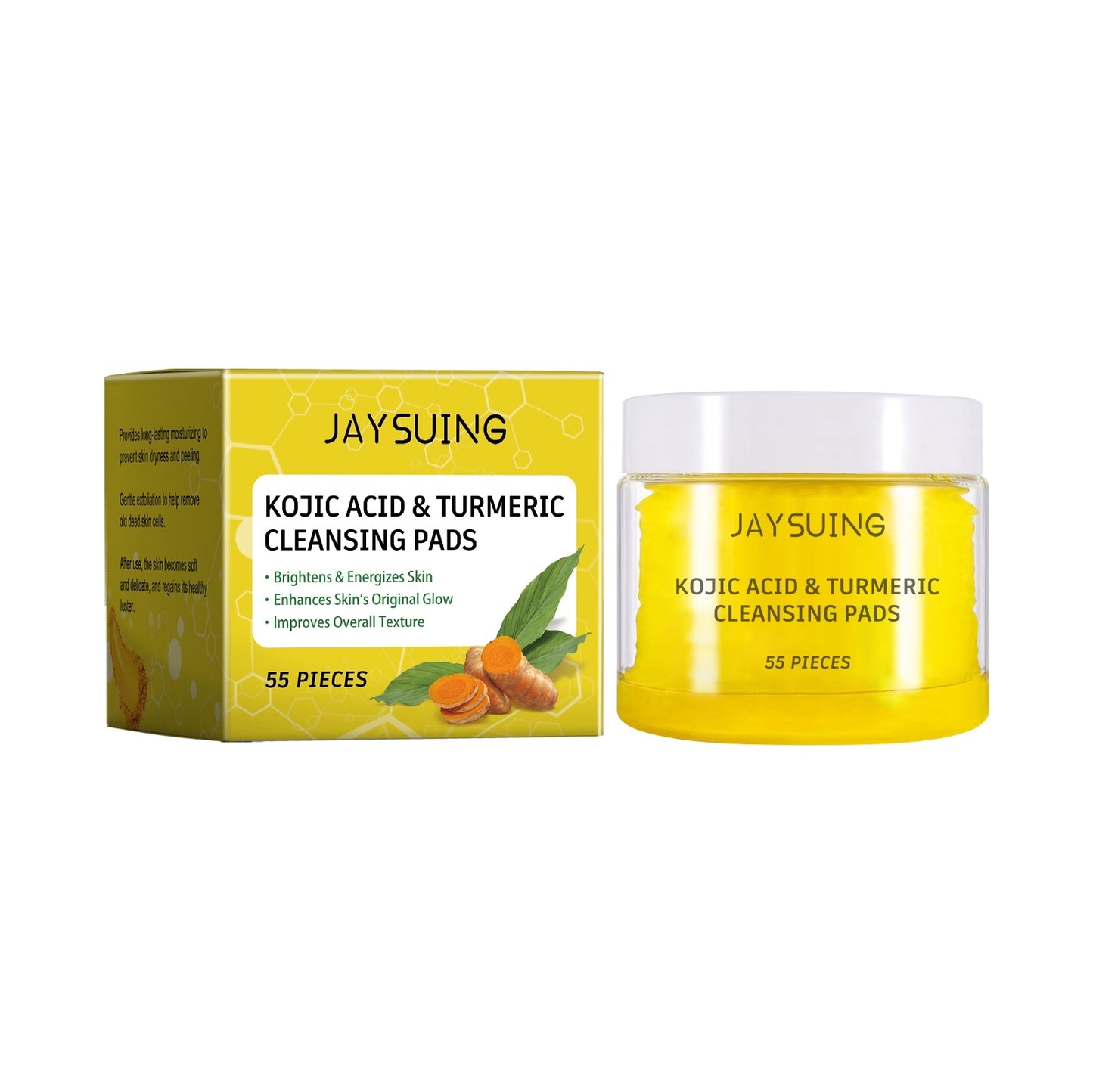 Kojic Acid Turmeric Cleansing Pads
