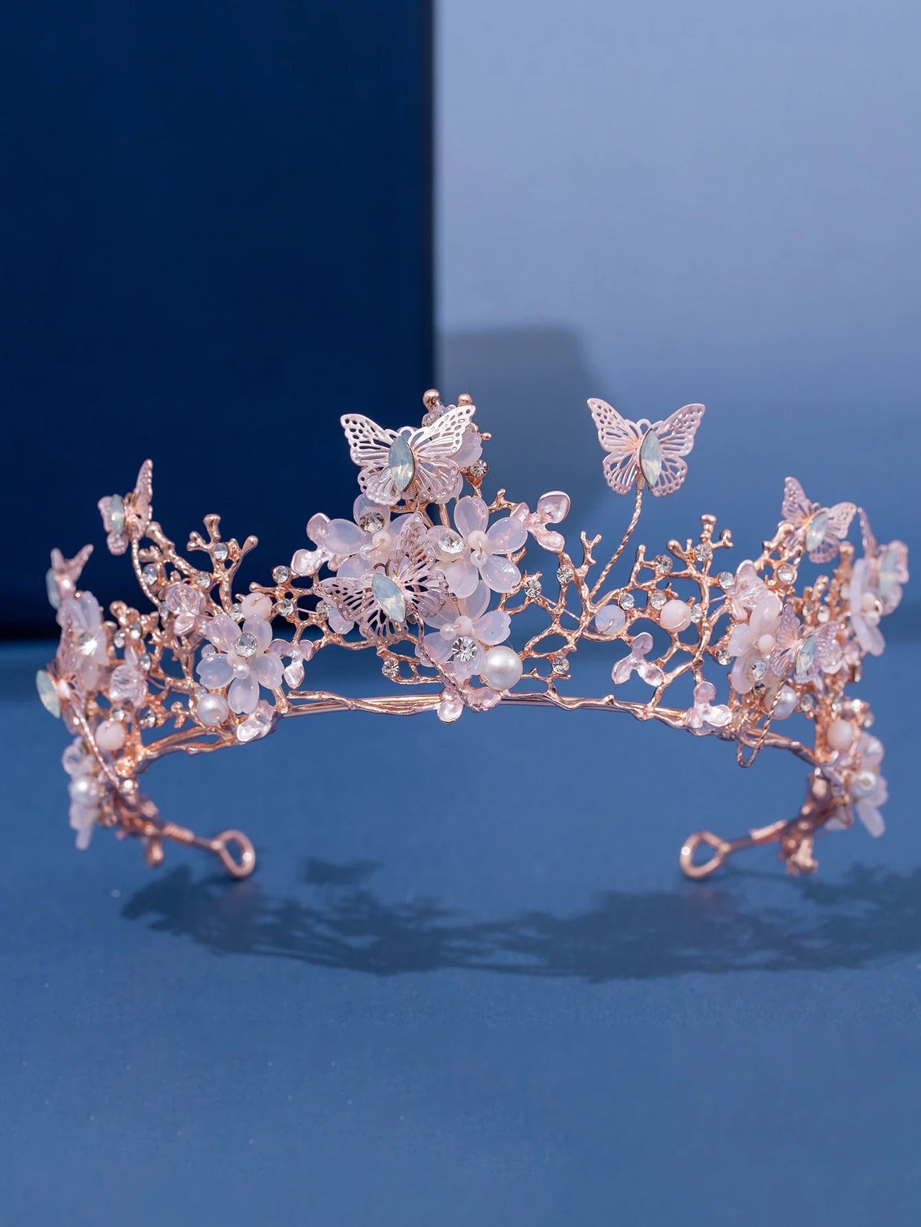 Floral Butterfly tiara