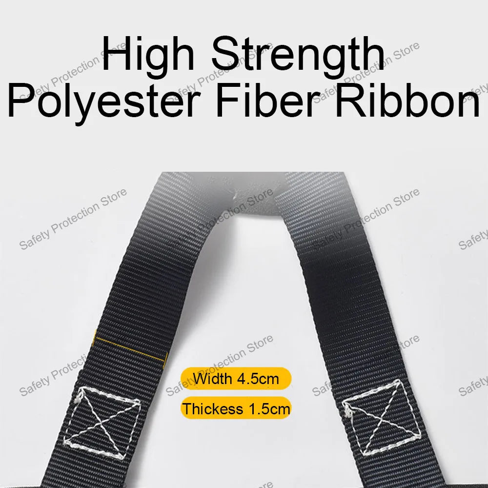 Half Body High Altitude Work Safety Harness Three-point Safety Belt Outdoor Climbing Training Construction Protective Equipment