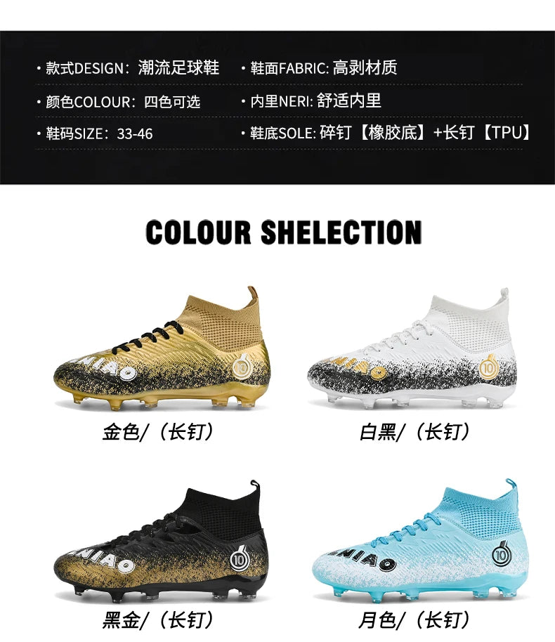 Football Boots Antiskid for Men and Female