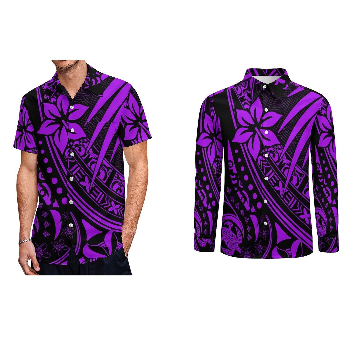 Family Set Evening Dress Tribal design high-quality printed custom dress