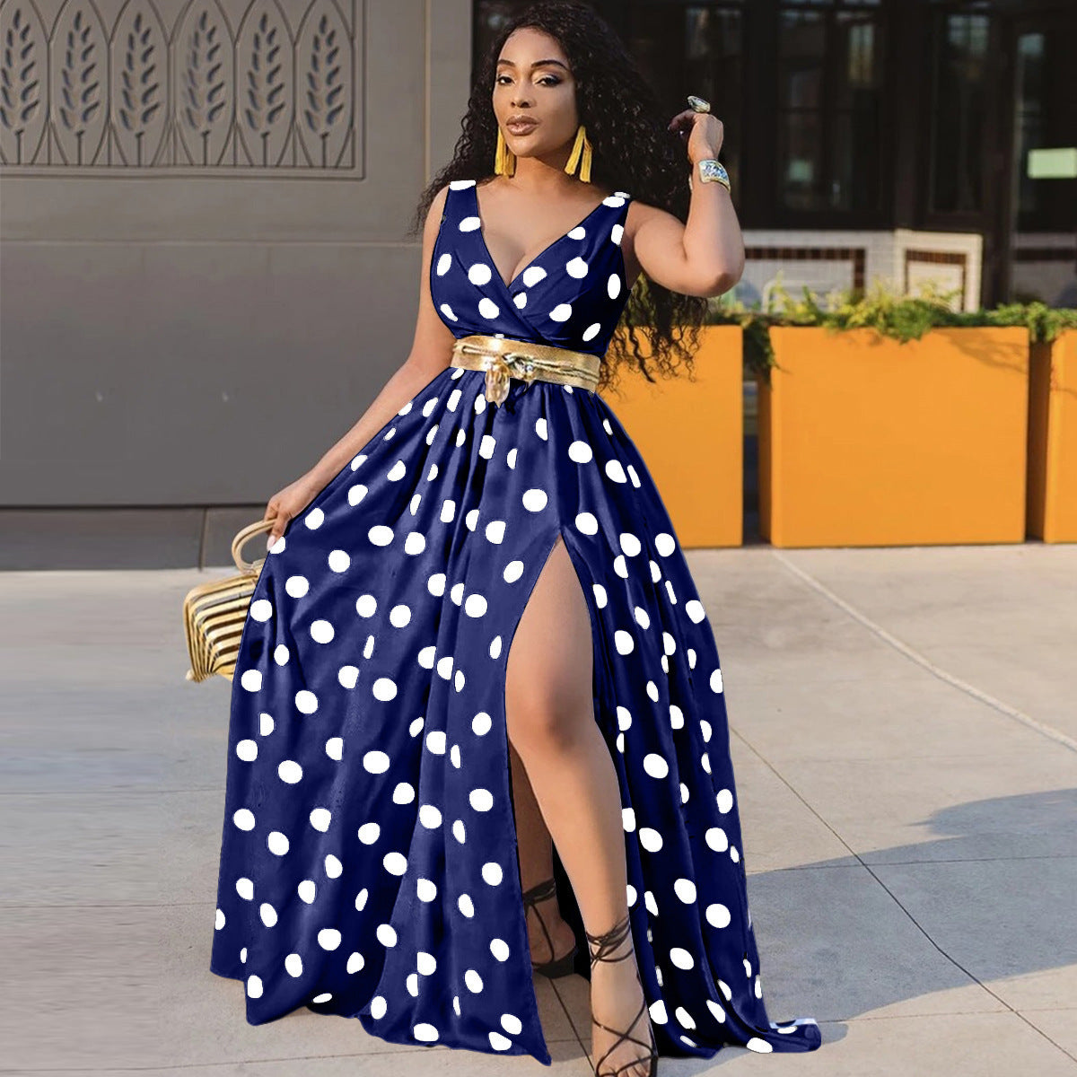 SINA Polka Dot Dress