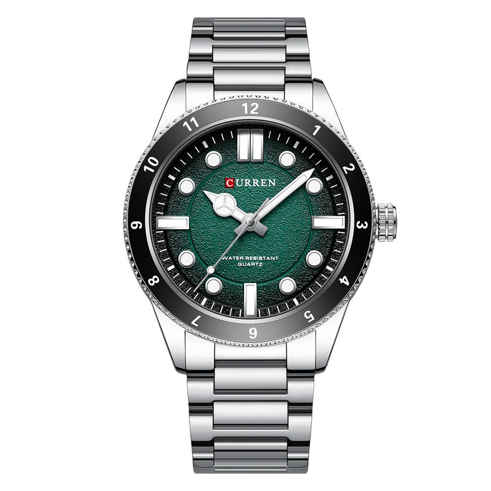 Men's Calendar Luminous Waterproof Quartz Watch