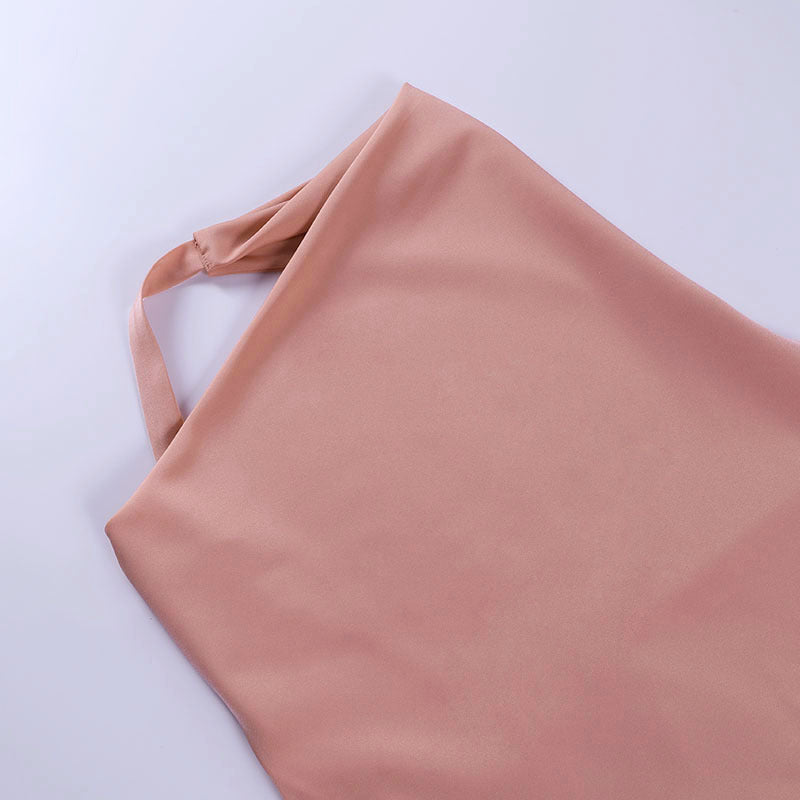 Satin Mini Dress