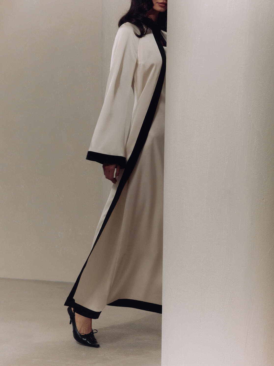 Halter Neck Cardigan Dress