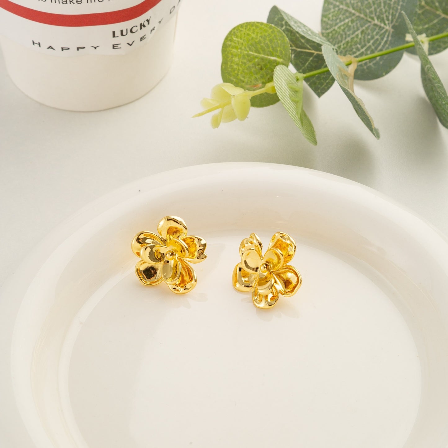 EvaSparc Flower Stud