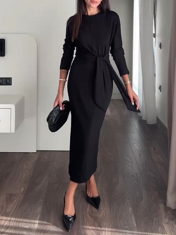 MELE Sophisticated Long Sleeve Dress