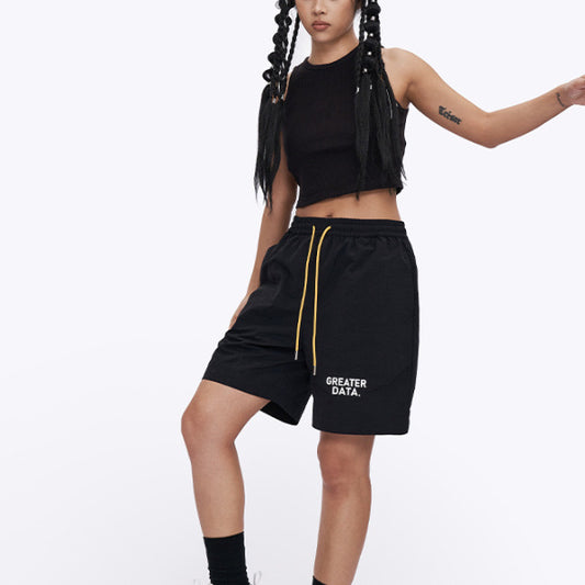 Printed Loose Cargo Men's Shorts