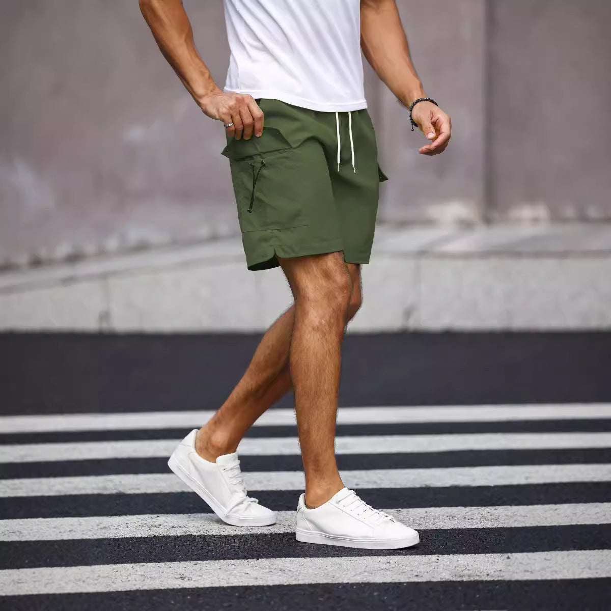 Men's Workwear Shorts Loose Plus Size Shorts