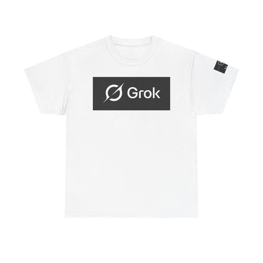 Grok Logo Tee | Graphic Logo T-Shirt, Tech Brand Shirt