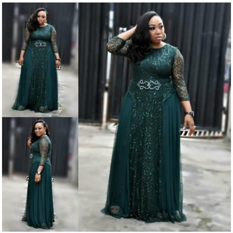 Dresses Lace Navy Blue Red