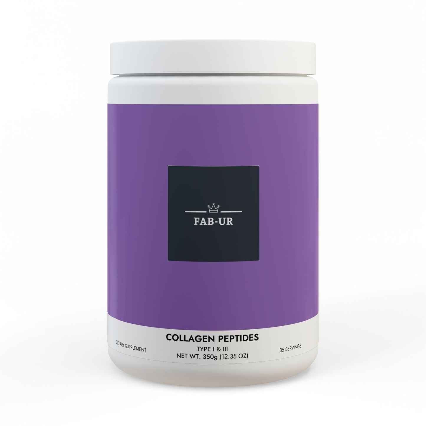 Collagen Peptides Type I & III Supplement (350g, 12.3oz)