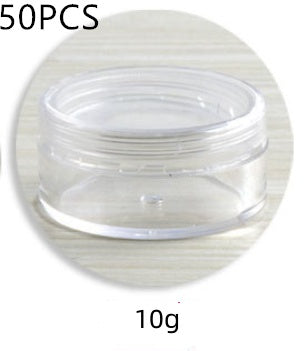 Transparent Ordinary Box PS Lid Box Simple Packaging Box Plastic Cream Bottle