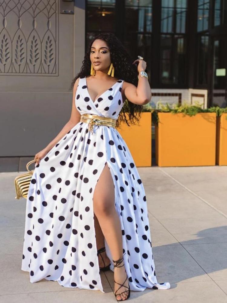 SINA Polka Dot Dress
