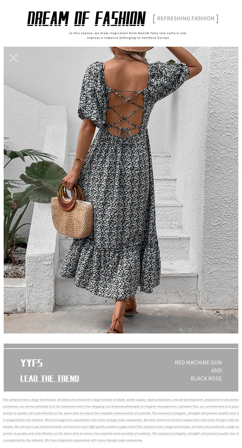 Summer New Elegant Retro Dress