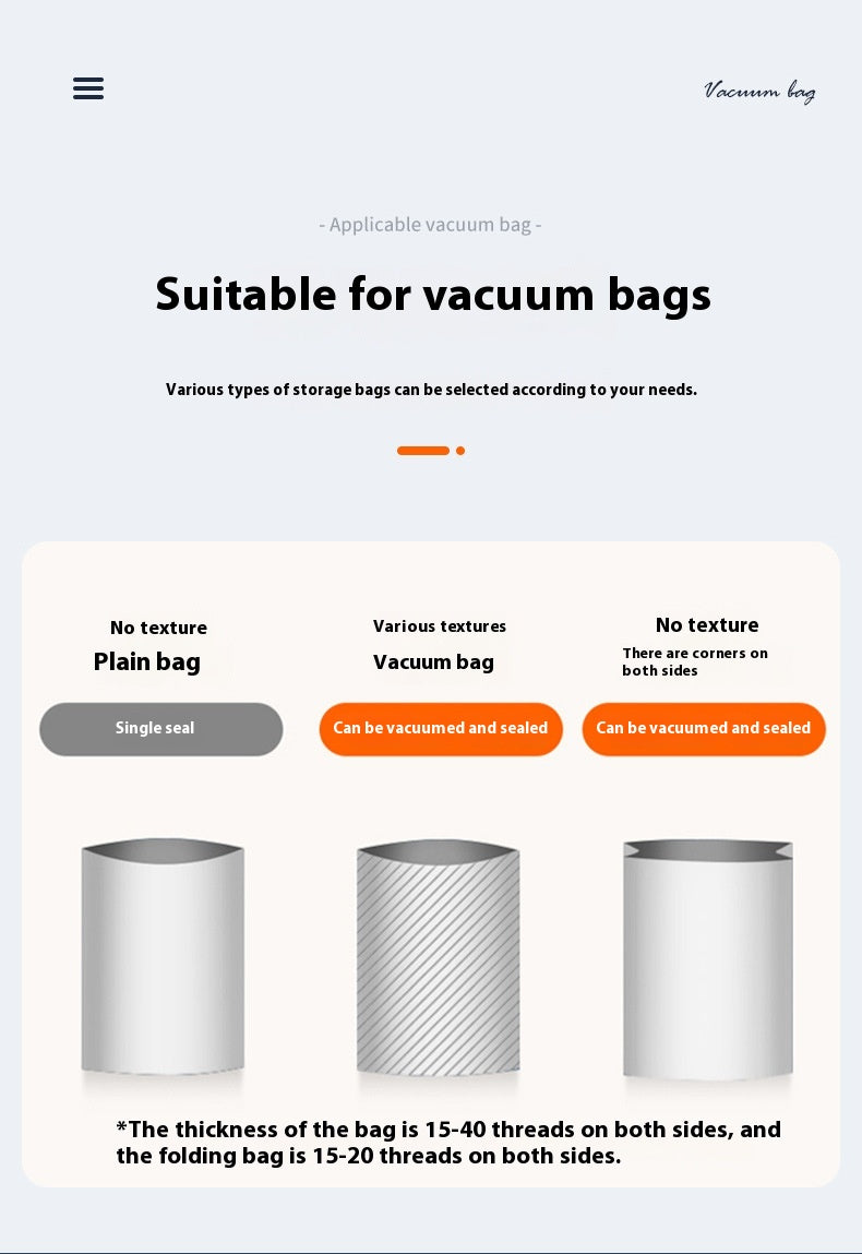 Vacuum Sealing Machine Food Preservation Machine Small Vacuum Machine Automatic Plastic-envelop Machine