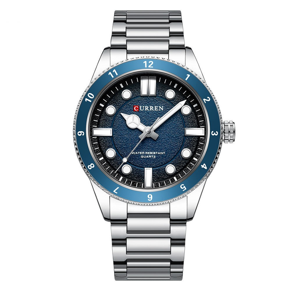 Men's Calendar Luminous Waterproof Quartz Watch
