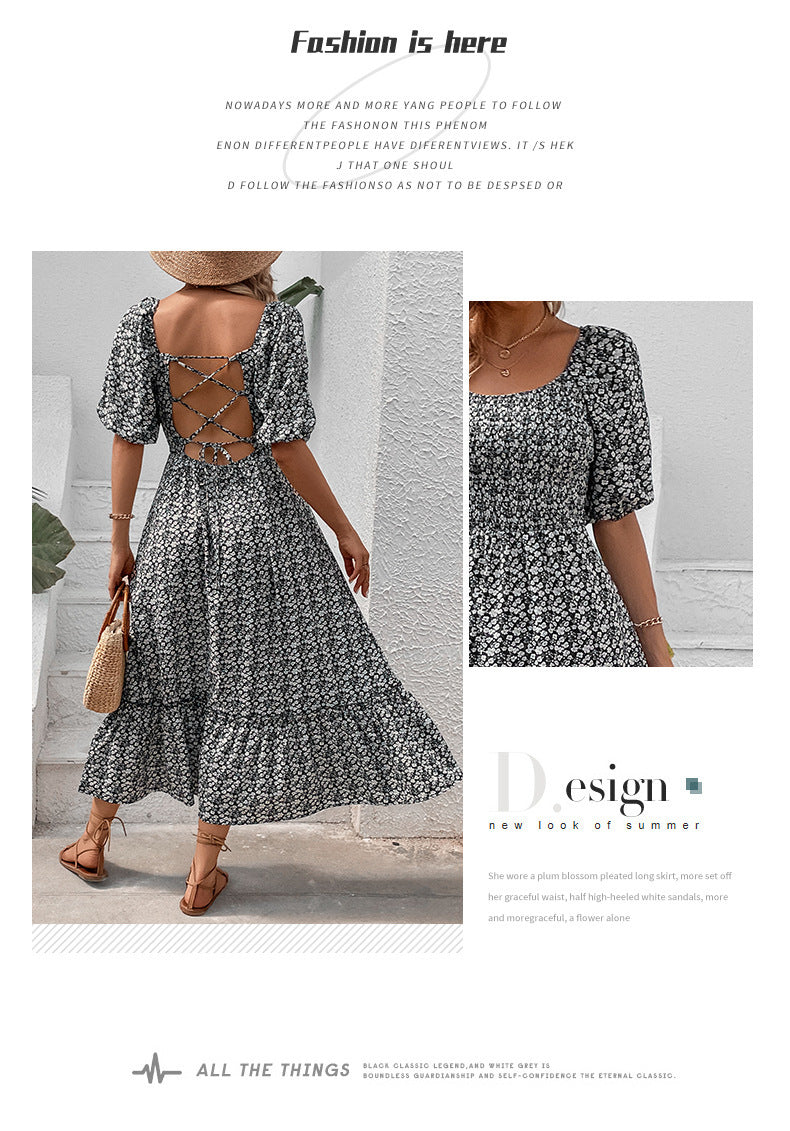 Summer New Elegant Retro Dress