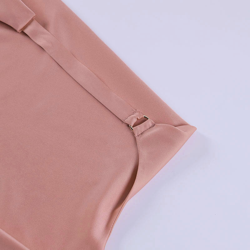 Satin Mini Dress