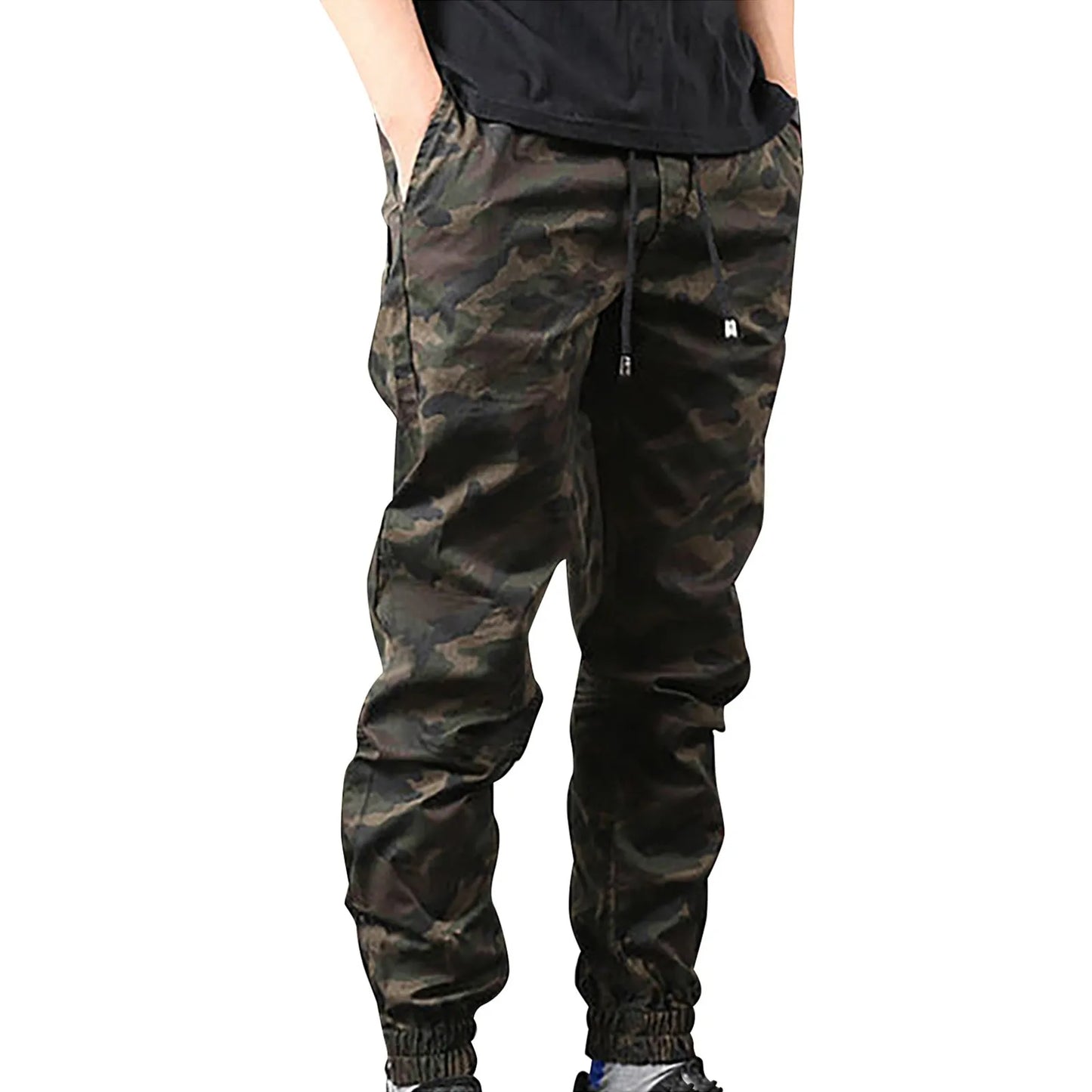 Cotton Casual Pants - Camouflage