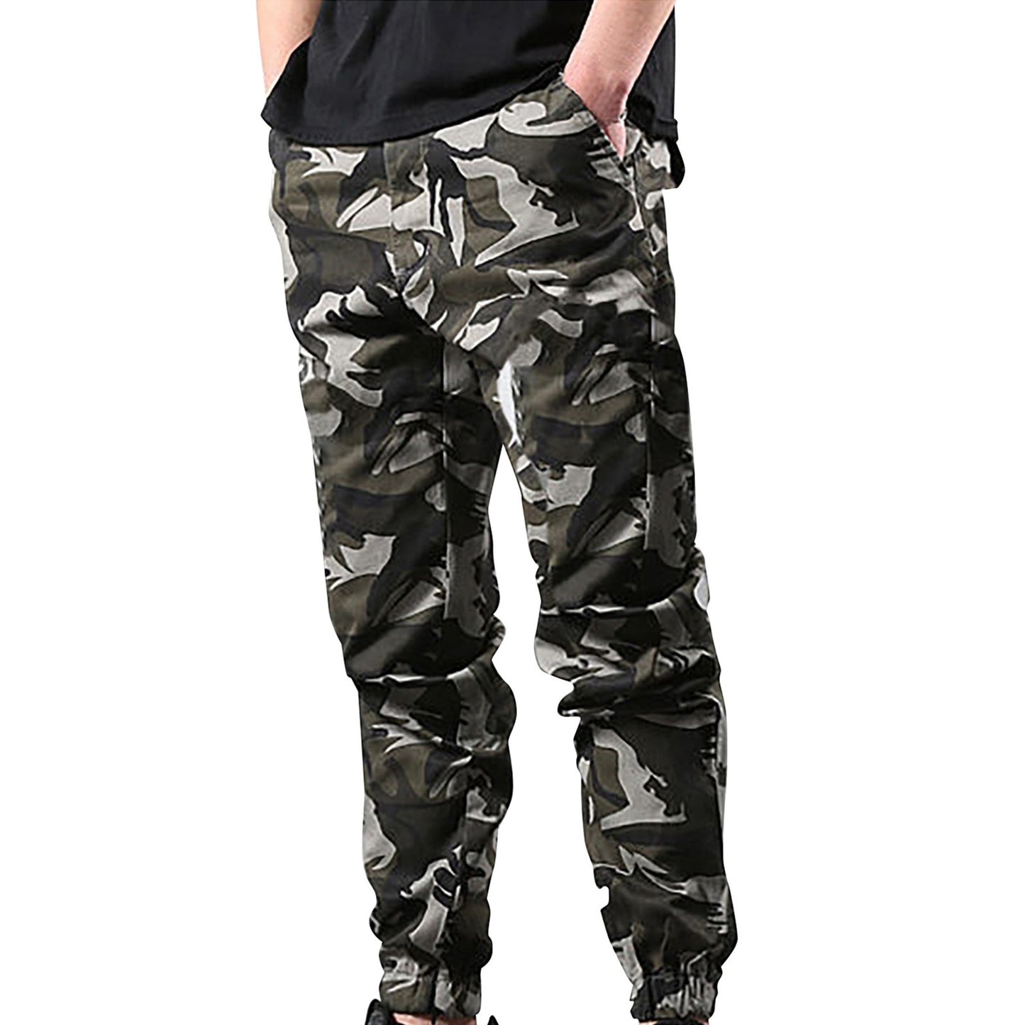 Cotton Casual Pants - Camouflage