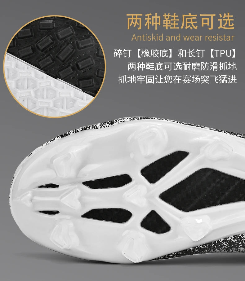 Football Boots Antiskid for Men and Female
