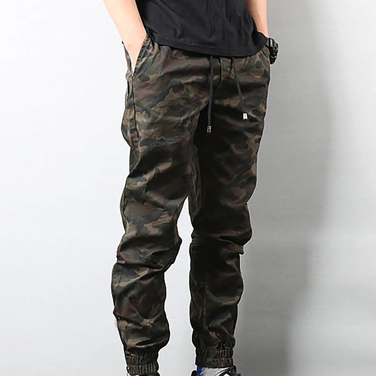 Cotton Casual Pants - Camouflage