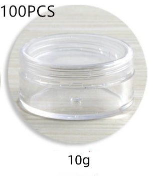Transparent Ordinary Box PS Lid Box Simple Packaging Box Plastic Cream Bottle
