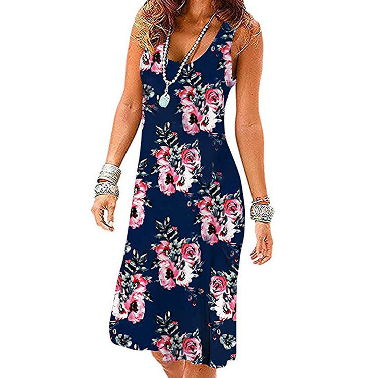 Sexy Dress With Fashion Print And Blanket Shirt