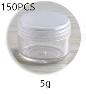 Transparent Ordinary Box PS Lid Box Simple Packaging Box Plastic Cream Bottle