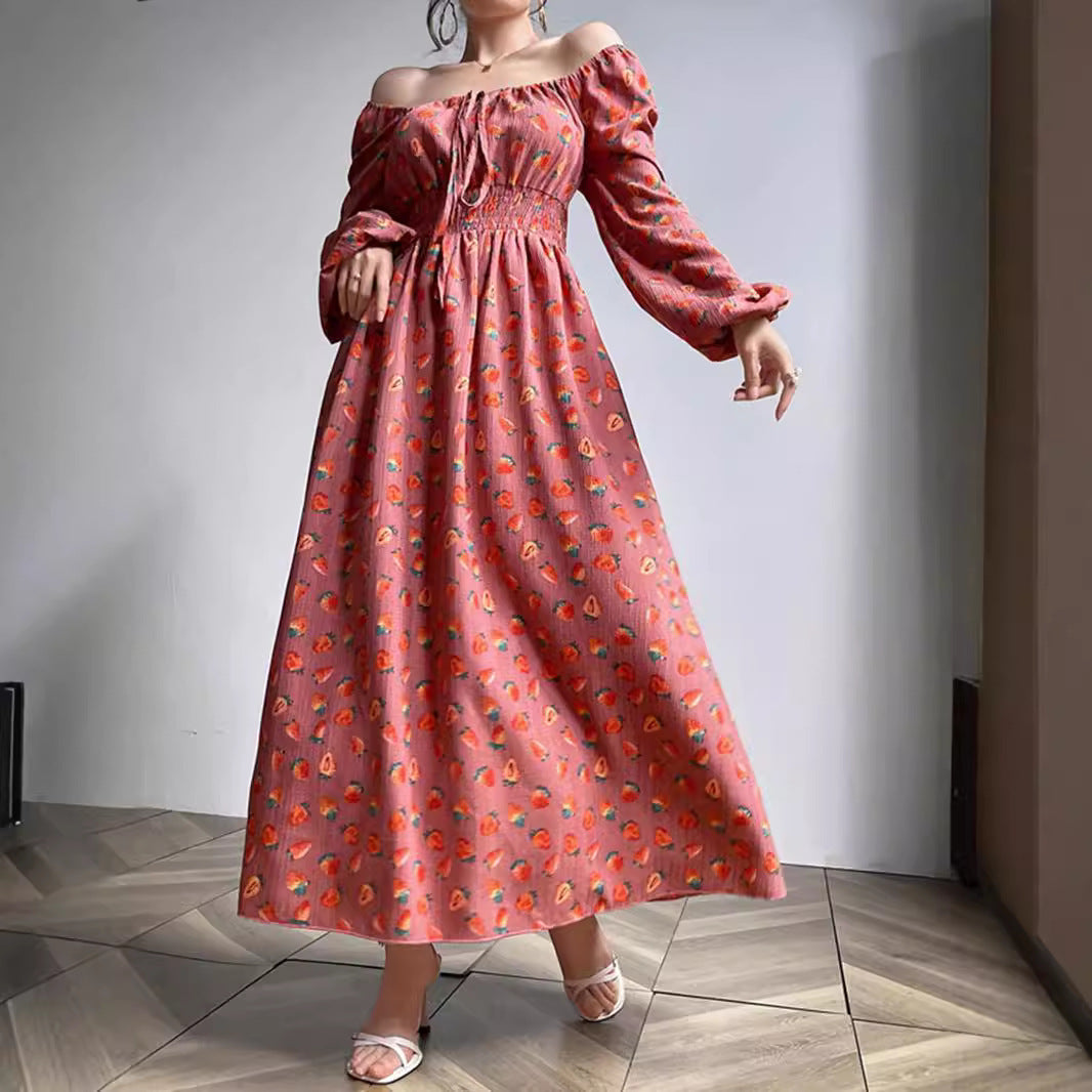 MULITEFAO Floral Dress